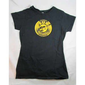 Sun Studio Memphis Womens T Shirt Size Medium Soft  Ring Spun Cotton Anvil